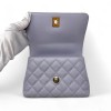 Chanel Purple Extra Mini Coco Handle