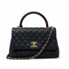 Chanel Black Medium Coco Handle