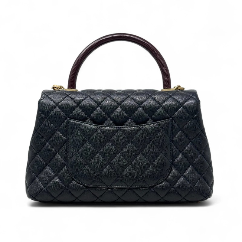 Chanel Black Medium Coco Handle