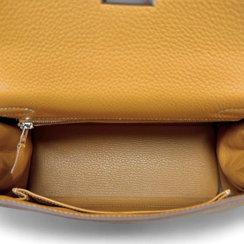 Hermes Naturel Sable Togo Kelly 25
