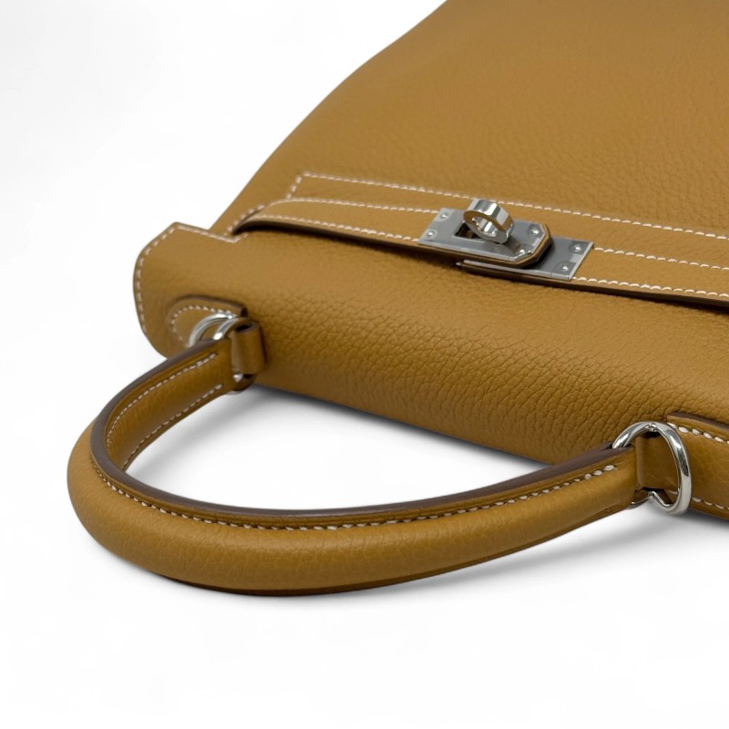 Hermes Naturel Sable Togo Kelly 25