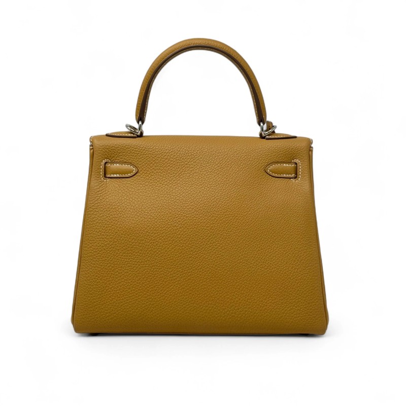 Hermes Naturel Sable Togo Kelly 25