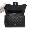Chanel Black Jumbo Single Flap